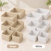 Foldable Underwear Organizer for Drawer Storage – 6/12-Piece Polyester Set