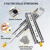 YENUO 1 Pair Heavy Duty Locking Drawer Slides 500 Lbs