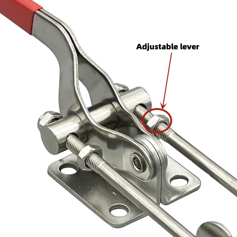 2pcs Toggle Latch Clamp 304 Stainless, Adjustable Latch, Smoker Clamps