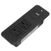 Desk Recessed Power Outlet: Embedded Power Strip with Fireproof Plastic