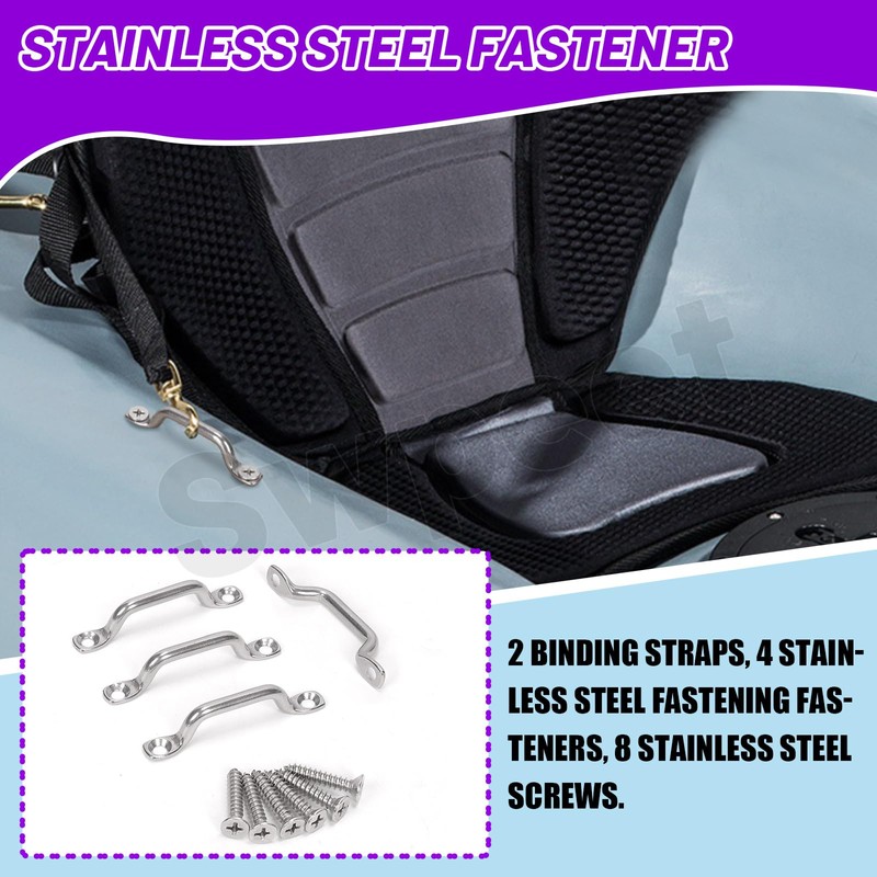 Swpeet Tie Down Strap for Boats, Luggage Belt, Cars