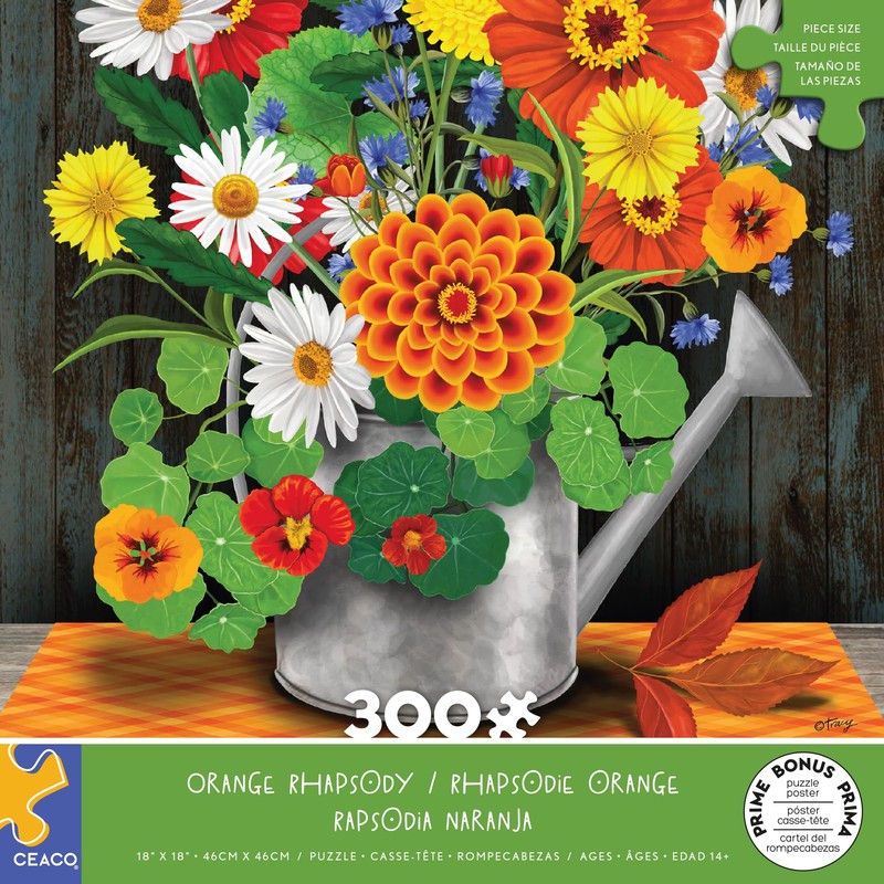 Ceaco - Orange Rhapsody - 300 Piece Jigsaw Puzzle