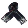 BRAW CLANS TARTANS Extra Wide and Long 100% Lambswool Scarf