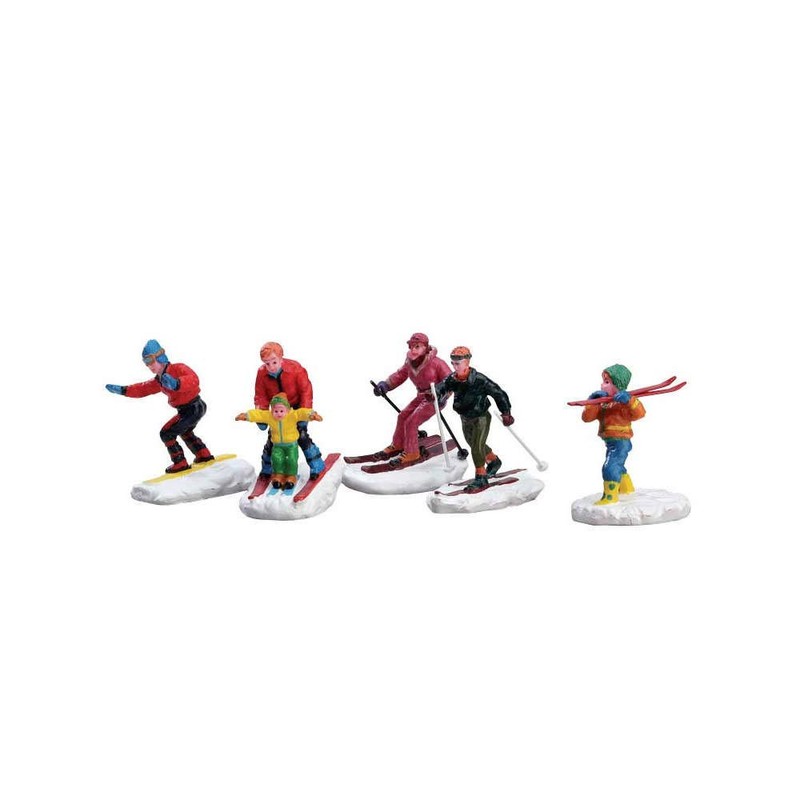 Lemax - Winter Fun Figurines Set of 5