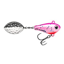 SpinMad Jigmaster 12 g Jig Spinner Lead Head Spinner Colour Favourite Bait Pinky