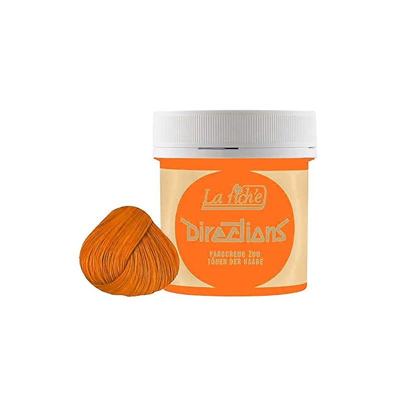 Directions Apricot Semi-Permanent Hair Dye Vegan Cruelty Free Orange