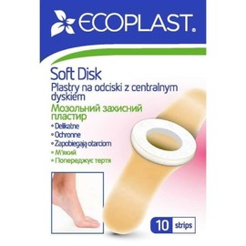 Curitas Venditas Adhesivas 10 piezas Soft Disk, 12 cajas