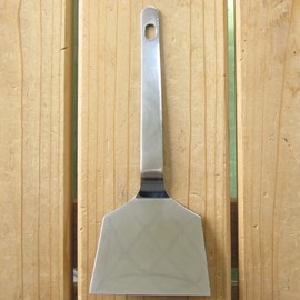 Nagao Tsubamesanjo Okonomiyaki Spatula, 3.0 inches (7.5 cm), Stainless Steel, Made in Japan