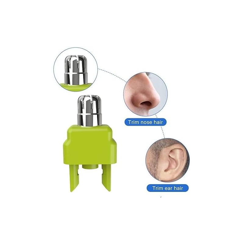 2 pcs Cortapelos de nariz compatible con One 1 Blade,