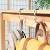 kwmobile 2 x Table Handbag Holder Hook - Foldable Non-Slip