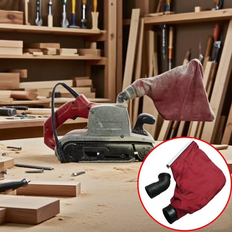 9403 9401 Dust Bag With Connector for Belt Sander，sander dust