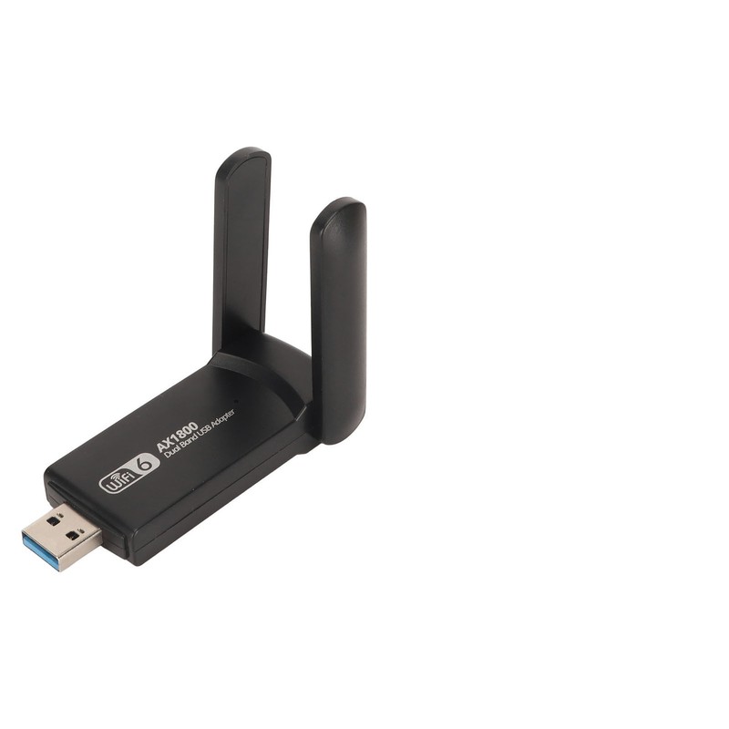 1800Mbps Dual Band WiFi Adapter with Dual 3dbi Antennas 2.4G