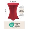 Gräfenstayn® Diana Stretch High Table Cover with Oeko-Tex Seal, Reinforced