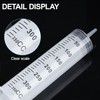 Large Capacity Plastic Syringe with 1m Tube, Reusable Plastic Syringe