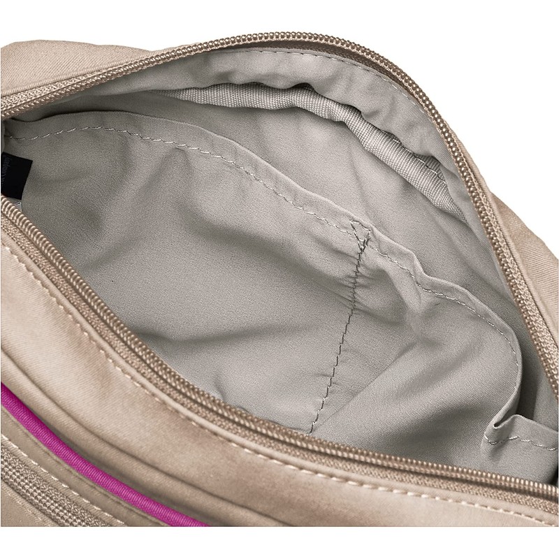 Anello Grande GTM0333Z Mini Shoulder Bag, Multiple Storage, grey beige