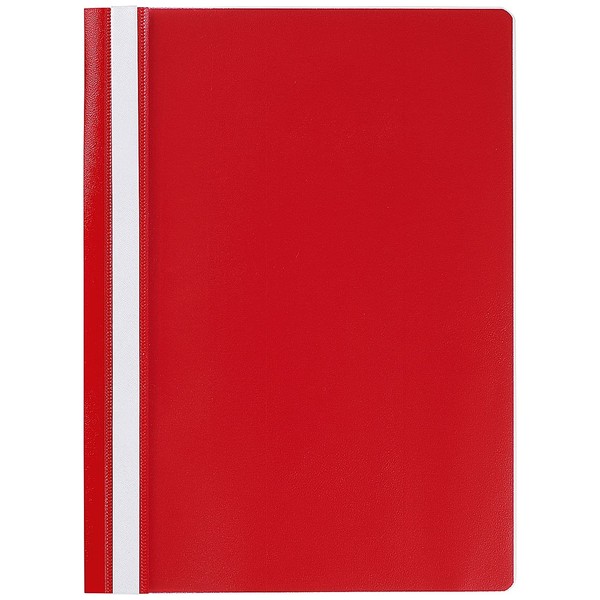 Q Connect A4 Project Folder - Red (Pack of 25)