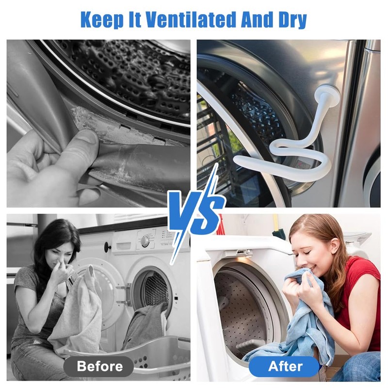 Front Loading Washing Machine Door Support White, 43mm Front Loading