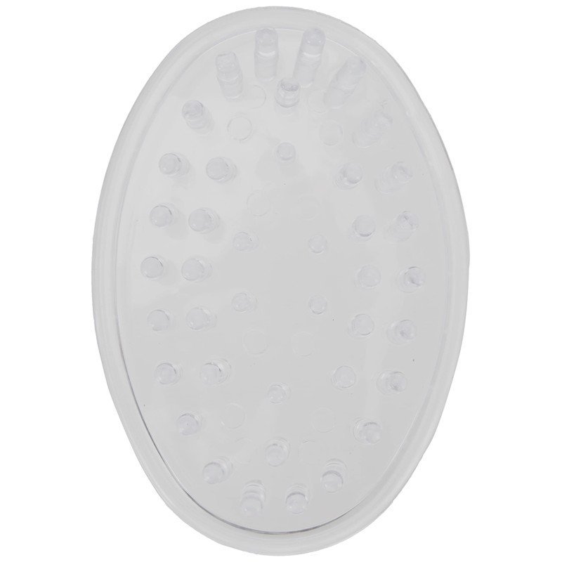 InterDesign Oval Soap Saver, Set of 3, Clear