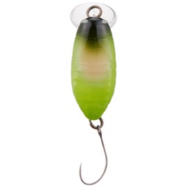 TackleHouse Crankbait Elfin Mini Cicader, F, 1.1 inch (28 mm), 0.07 oz (1.8 g), Aurora Green #03 Lure