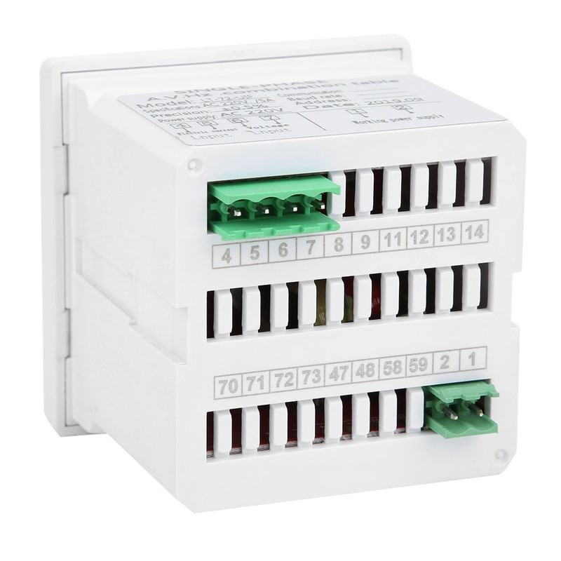 72 UIF Multi Function Meter Single Phase A V HZ
