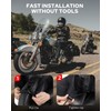 Benlari Rider Driver Backrest Bag, Driver Backrest Storage Bag, Rider