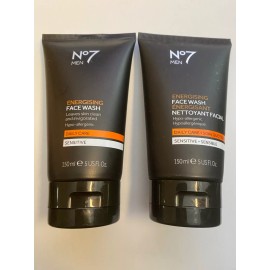 No7 2 X No7 men face wash hypo-allergenic for sensitive skin