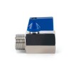 BesNPT 316 Stainless Steel Shut Off Valve 1/4" NPT Male
