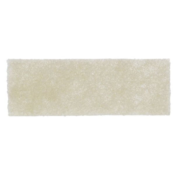 Carlisle Green Synthetic Meat Slicer Cleaning Pads - 4 1/2"L x 1 1/2"W