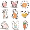 Easter Cookie Cutters, 9 PCS Stainless Steel Cookie Cutters -