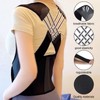 GAROMIA Back Support Belt Back Straightener Adjustable Back Posture Belt