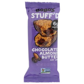 Bobo's Stuffed Chocolate Almond Butter Oat Bars, Gluten Free, 2.5 Ounces (Pack Of 12)