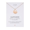 LUUK LIFESTYLE Necklace with Pendant, Waterproof Stainless Steel Chain, Elegant