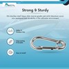 MARINE CITY Stainless Steel Carabiner Clip Snap Hook - 316