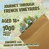 Puzzle Cru Wines Of France 1000 Piece Colourful Jigsaw Puzzle