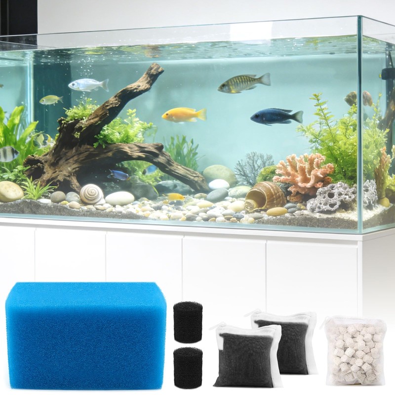 Big Peng AC70 Aquarium Filter Media Maintenance Kit Compatible with