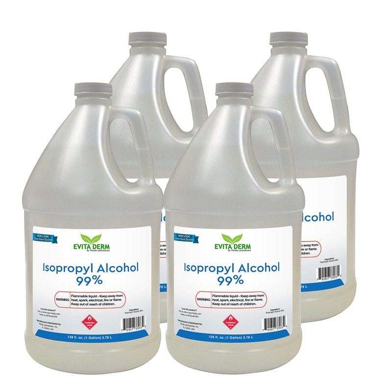 Isopropyl Alcohol Grade 99% Anhydrous - 4 Gallon
