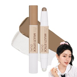 I'M MEME Renewal I'M MULTI-STICK DUAL, 002 Cool Contouring, 1 pc / 아임미미 리뉴얼 아임 멀티스틱 듀얼, 002 쿨컨투어링, 1개