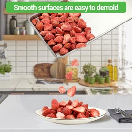 Metal Trays for Harvest Right Freeze Dryer, Compatible with Harvest Right Freeze Dryer Medium Trays (5 Pcs) + 18 Original Tray Stackers Included, Medium Freeze Dryer accessories, 2-year warranty