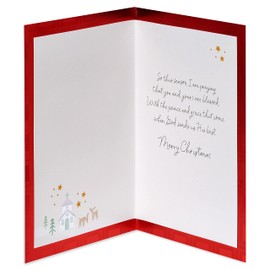 American Greetings Religious Christmas Card (I Thank God for Your Kindness)