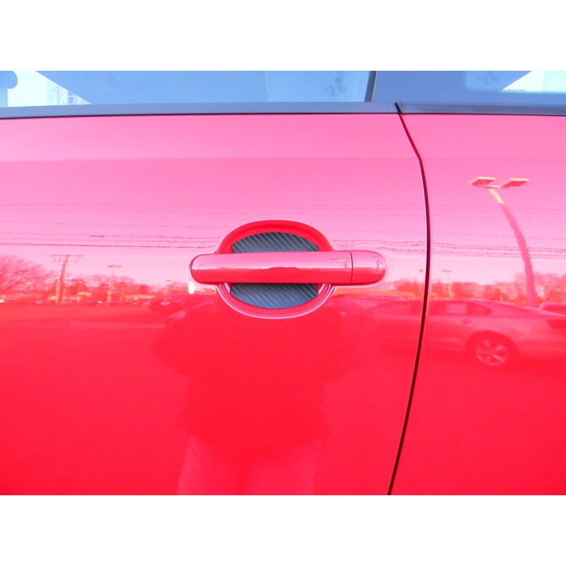 Carbon Fiber Auto Accessory Car Door Handle Scratch Cover Guards