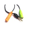 Mr Gadget's Solutions 3.5mm Stereo Headphone Microphone Audio Splitter Cable