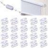 20Pack Plastic Chain Connectors Fits Roller, Replacement Vertical Roman Roller