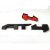 Auto 5PC Grill Door Rear Gloss Black AT4 Sierra OVERLAY