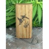 Reloadable Smoke Shop 4" Duck Hunter Canary Wood Slide Top