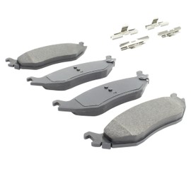 QUALITY-BUILT Premium Semi-Metallic Rear Brake Pads (1001-0898M) Compatible with 2002-2024 Chrysler/Dodge/Ram (1500/1500 Classic/Aspen/Durango/Ram 1500/Ram 1500 Van)