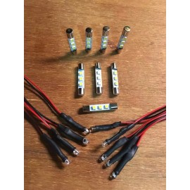 Pioneer LAMP KITS SX-1010 (8v WARM WHITE LEDs) RECEIVER DIAL METER/PHONO-AM