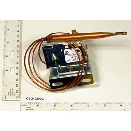 Robertshaw C12-2001 SPDT Resistance Heat Thermostat for Heat Pumps -1/63 F 5 F D