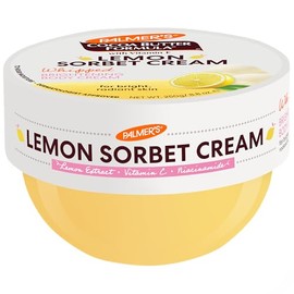 Palmer's Cocoa Butter Formula, Lemon Sorbet, Crema Corporal Aireada Iluminadora, Extracto de Limón, Vitamina C & Niacinamida, Humectación 72 Horas, Ex