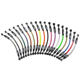 Accossato Aeronautical Braided Clutch Hose for Kawasaki ZX9R B1 - B4 1994 to 1997 (CC 900)