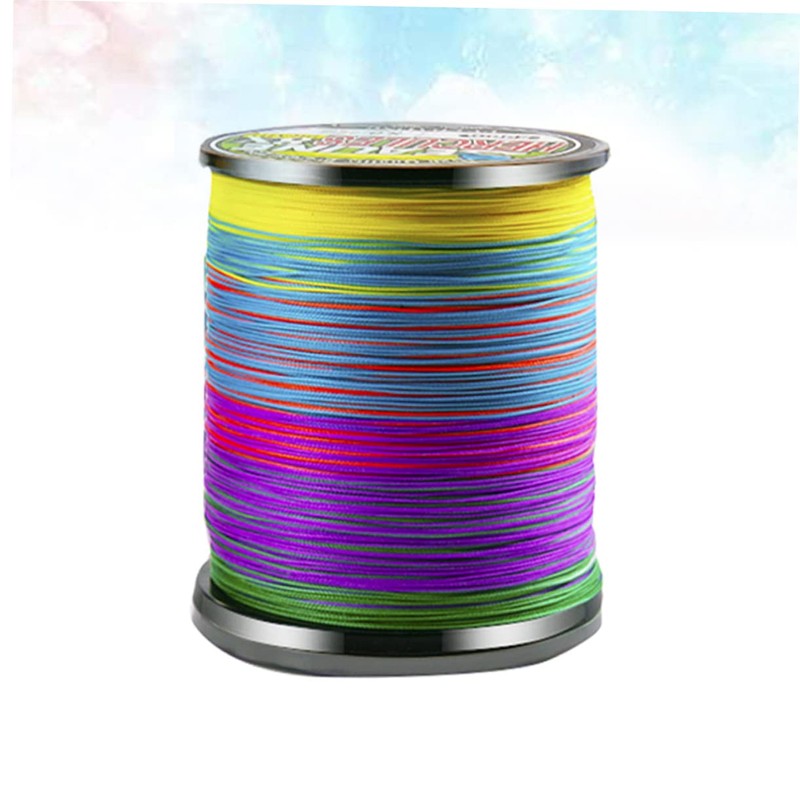 Kisangel 2pcs 500m Fishing Line Pe Material Braided Line Super